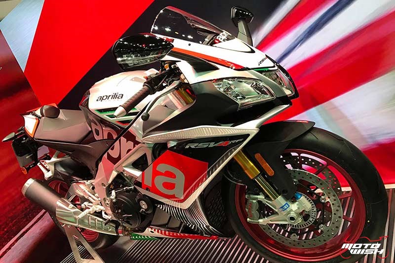 เปิดตัวแล้วในไทย!! Aprilia RSV4RF สุดยอดซุปเปอร์ไบค์สายสนาม (Motor Expo 2016) | MOTOWISH 89