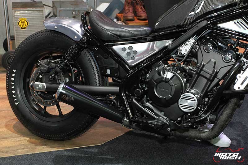 เปิดตัวแล้ว Honda Rebel รถคัสต้อมบ็อบเบอร์ ดีไซน์สุดชิค (Motor Expo 2016) | MOTOWISH 146