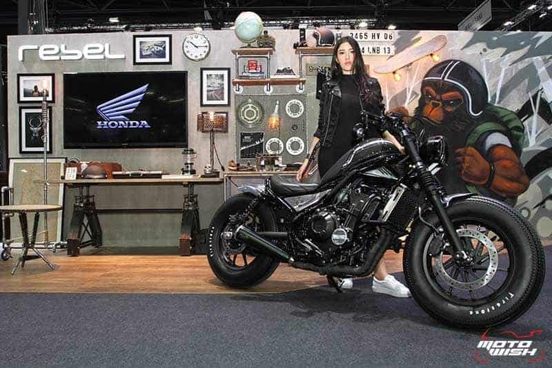 เปิดตัวแล้ว Honda Rebel รถคัสต้อมบ็อบเบอร์ ดีไซน์สุดชิค (Motor Expo 2016) | MOTOWISH 149