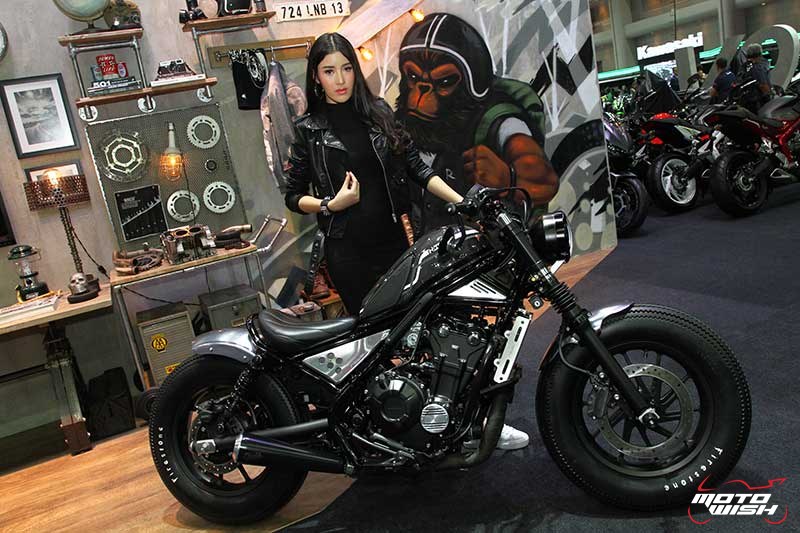 เปิดตัวแล้ว Honda Rebel รถคัสต้อมบ็อบเบอร์ ดีไซน์สุดชิค (Motor Expo 2016) | MOTOWISH 150