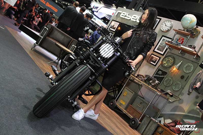 เปิดตัวแล้ว Honda Rebel รถคัสต้อมบ็อบเบอร์ ดีไซน์สุดชิค (Motor Expo 2016) | MOTOWISH 145