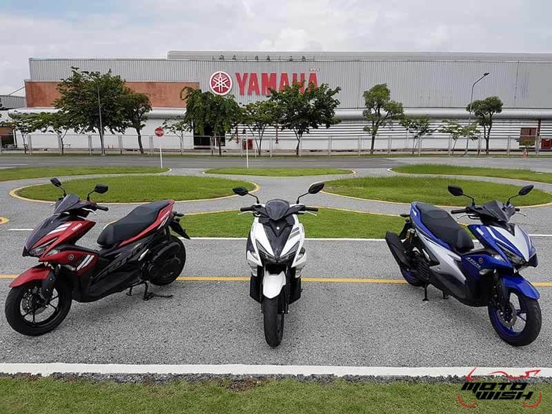 Yamaha Aerox 155 cc. สปอร์ตออโตเมติกเต็มพิกัดล้ำเทคโนโลยี | MOTOWISH 81