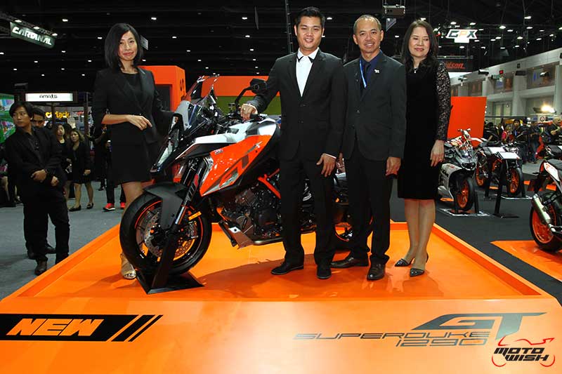 KTM เปิดตัวสุดยอดรถสปอร์ตทัวร์ริ่ง 1290 Super Duke GT (Motor Expo 2016) | MOTOWISH 113