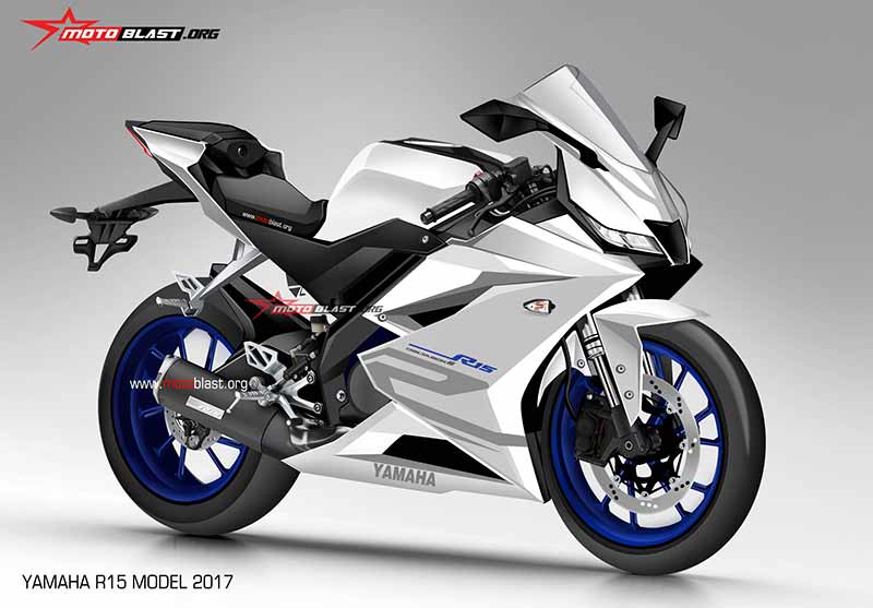 ส่องว่าที่ Yamaha R15 2017 สปอร์ตไบค์น้องเล็ก มีให้เห็นทั้งภาพแอบถ่าย และภาพเรนเดอร์ | MOTOWISH 155