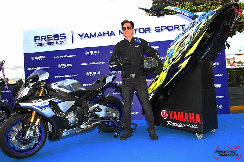 Yamaha เปิดตัว Brand Ambassador 2017 พี่เจ เจตริน พร้อมมอบรถประจำตำแหน่ง YZF-R1M | MOTOWISH 100