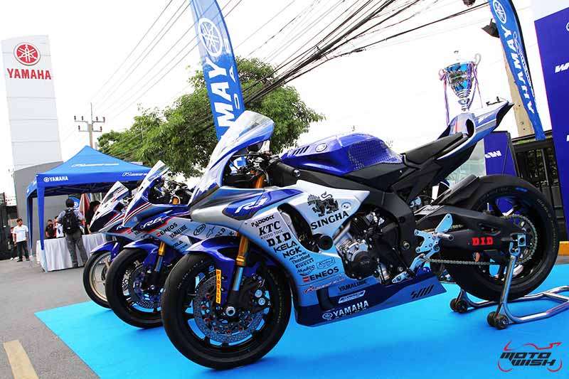 ไทยยามาฮ่า มอเตอร์ เปิดตัวทีมแข่ง Yamaha Thailand Racing Team 2017 | MOTOWISH 34