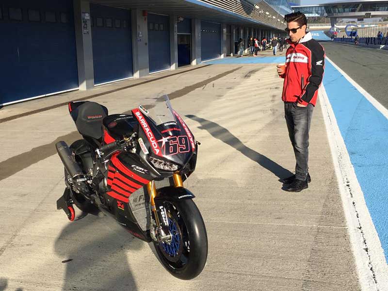 หล่อเหลือล้น!! ยลโฉม Honda CBR1000RR SP2 WSBK ของ Nicky Hayden ในการทดสอบวันแรกที่ Jerez | MOTOWISH 148