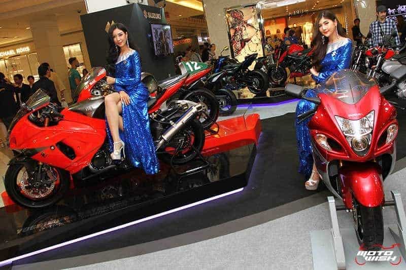 BMF 2017 : เปิดโปรฯชุดใหญ่ค่าย Suzuki พร้อมพริตตี้สวย หรู ดูน่าชม!! | MOTOWISH 34