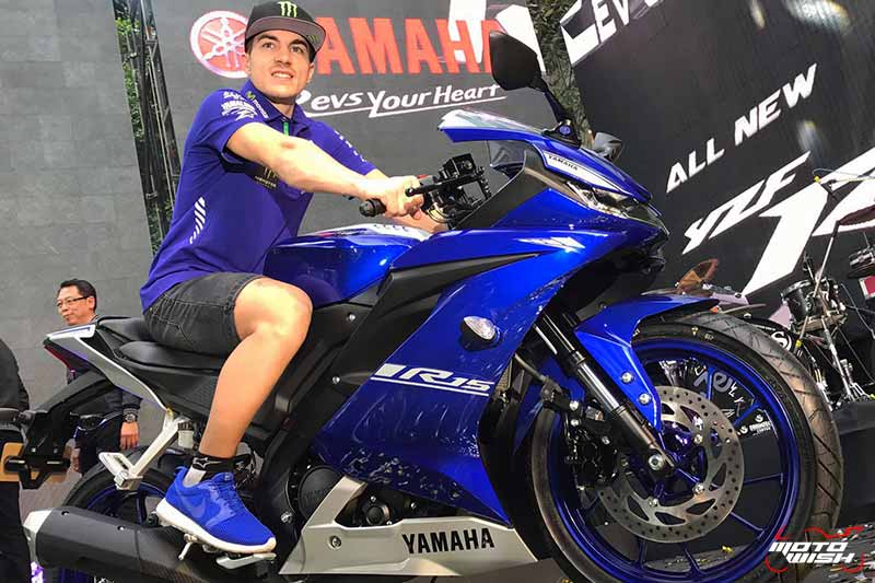 Vinales บินข้ามโลกมาเปิดตัว All New Yamaha YZF-R15 2017 ในไทย | MOTOWISH 156