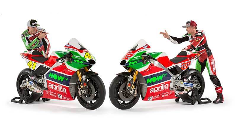 มาช้า ยังดีกว่าไม่มา! Aprilia Racing Team เปิดตัว Aprilia RS-GP ตัวแข่ง MotoGP 2017 | MOTOWISH 150