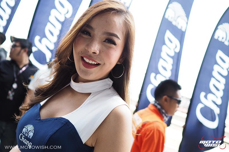 สวยละมุน รวมดาวสาวพริตตี้ ThaiWorldSBK 2017 | MOTOWISH 125