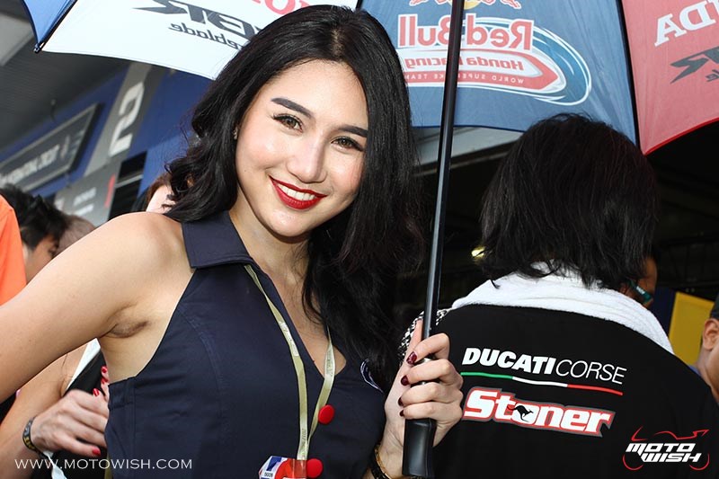 สวยละมุน รวมดาวสาวพริตตี้ ThaiWorldSBK 2017 | MOTOWISH 129