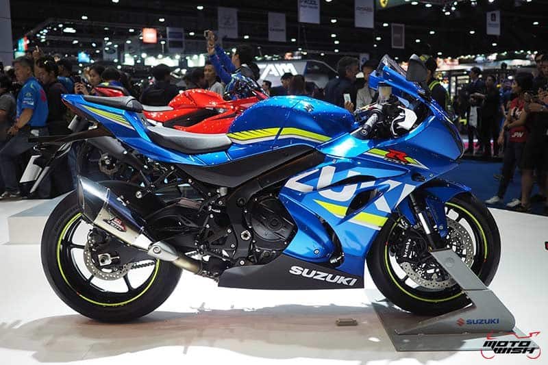 Suzuki เปิดตัวเจ้าสนามคันใหม่ GSX-R1000 & GSX-R1000R ราคาเริ่มต้นเร้าใจ 6.89 แสน (Motor Show 2017) | MOTOWISH 60