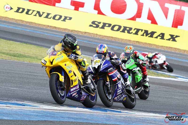 Supersport Race 2 เปิดแลกดุเดือด!! “เดชา” หวดไม่ยั้ง รั้งตำแหน่งโพลเดี้ยมอันดับ 3 | MOTOWISH 5