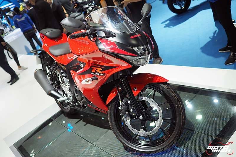 Suzuki GSX-R150 สปอร์ตน้องเล็กโดนใจวัยรุ่น เปิดราคา 84,900 บาท (Motor Show 2017) | MOTOWISH 106