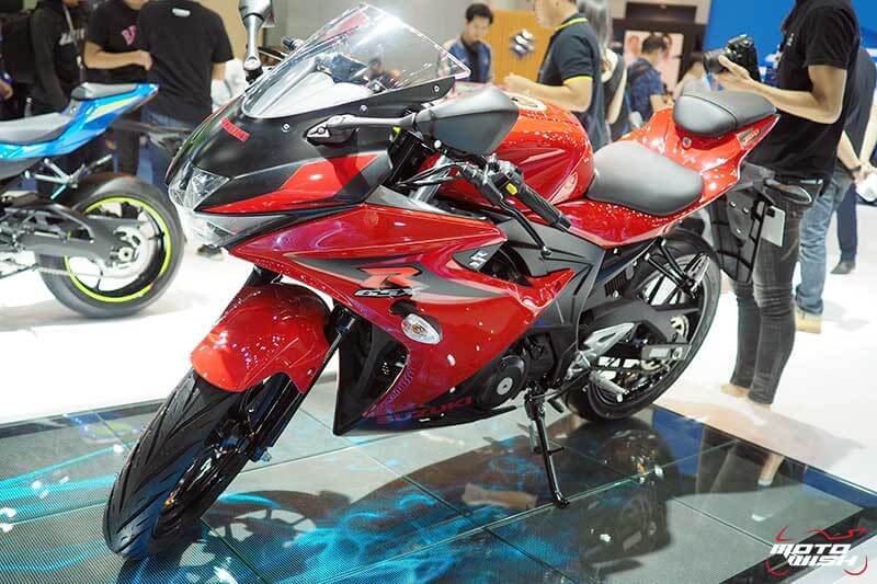 Suzuki GSX-R150 สปอร์ตน้องเล็กโดนใจวัยรุ่น เปิดราคา 84,900 บาท (Motor Show 2017) | MOTOWISH 119