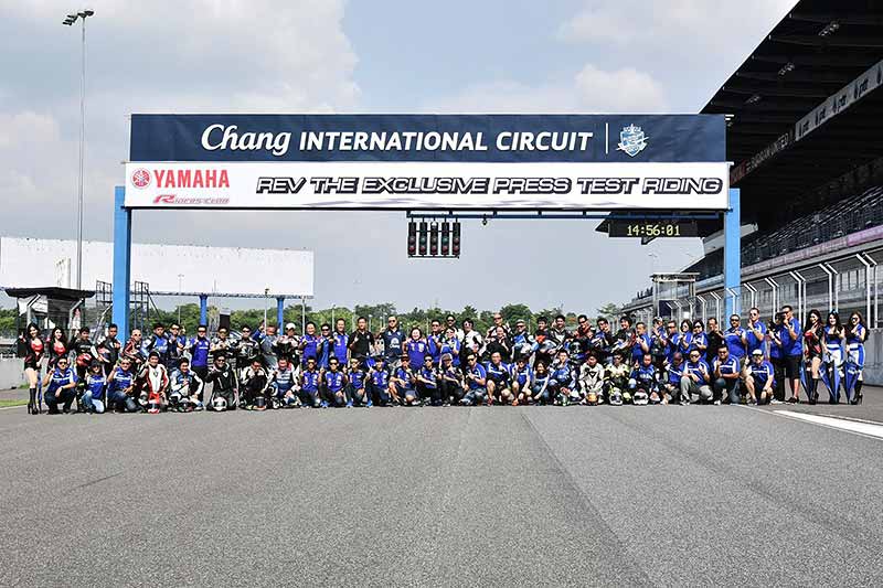 Thai Yamaha Motor นำทัพสื่อมวลชลชั้นนำของเมืองไทยร่วมทดสอบบิ๊กไบค์รุ่นใหม่ปี 2017 ณ สนามช้างฯ เซอร์กิต | MOTOWISH 66