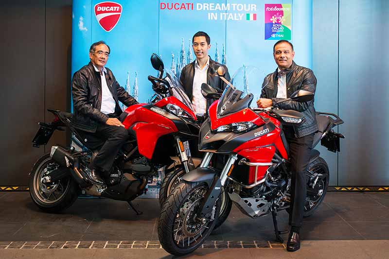 Ducati Thailand พาบินลัดฟ้ากับ การบินไทย สัมผัสทริปสุดเอ็กซ์คลูซีฟ Ducati Dream Tour 2017 | MOTOWISH 138