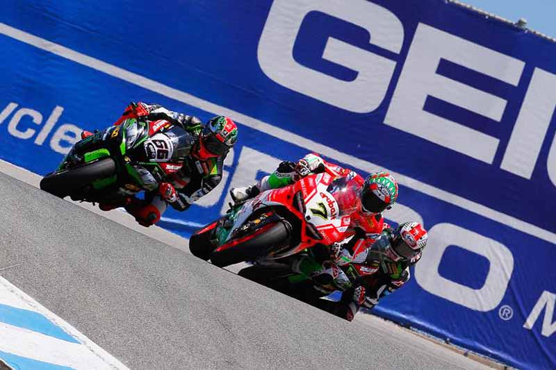 ย้อนหลังการแข่งขัน WorldSBK 2017 สนามที่ 8 Laguna Seca บิดดุเดือด 3 อันดับ บนโพเดียม | MOTOWISH 24