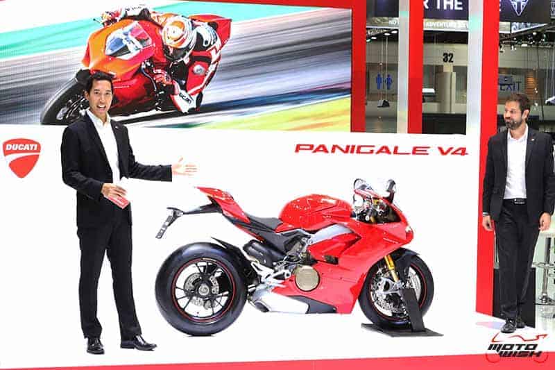 Ducati เผยโฉม Panigale V4 ครั้งแรกในไทย พร้อมเปิดราคาขายเริ่มต้น 949,000 บาท (Motor Expo 2017) | MOTOWISH 7