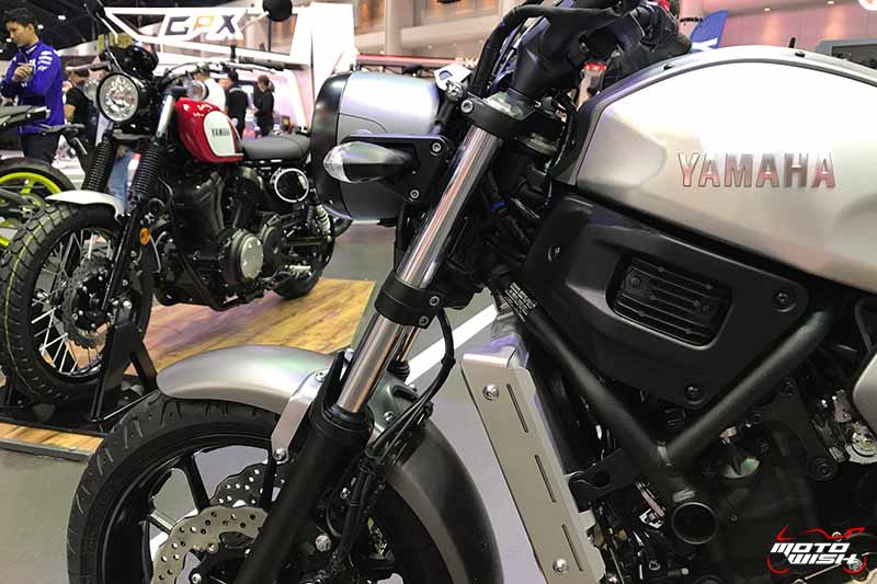 Yamaha เปิดตัวบิ๊กไบค์ใหม่ 2 รุ่น SCR950, XSR700 พร้อม M-SLAZ Limited Edition และ AEROX 155 สีใหม่ (Motor  Expo 2017) | MOTOWISH 40
