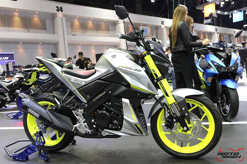 Yamaha เปิดตัวบิ๊กไบค์ใหม่ 2 รุ่น SCR950, XSR700 พร้อม M-SLAZ Limited Edition และ AEROX 155 สีใหม่ (Motor  Expo 2017) | MOTOWISH 39