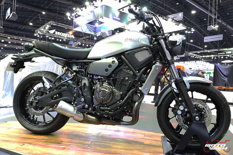 Yamaha เปิดตัวบิ๊กไบค์ใหม่ 2 รุ่น SCR950, XSR700 พร้อม M-SLAZ Limited Edition และ AEROX 155 สีใหม่ (Motor  Expo 2017) | MOTOWISH 43