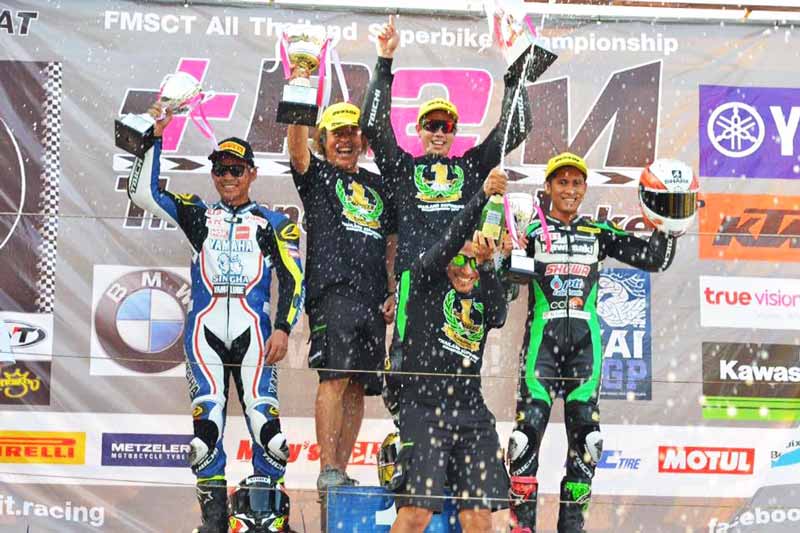 "คาวาซากิ เรซซิ่ง ทีม” โชว์ฟอร์ม ZX-10RR คว้าชัย All Thailand SuperBikes Championship 2017 | MOTOWISH 9