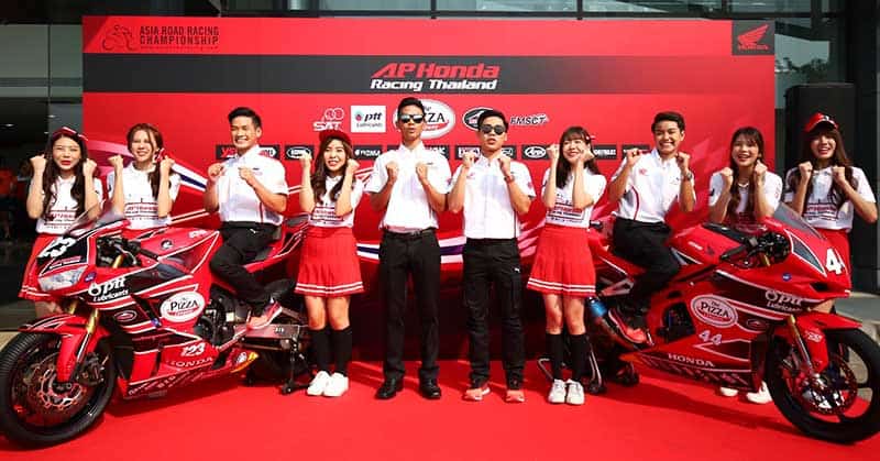 A.P. Honda ผู้นำวงการมอเตอร์สปอร์ตไทย แถลงนโยบายประจำปี 2018 พร้อมดึง BNK48 สร้างสีสัน | MOTOWISH 11
