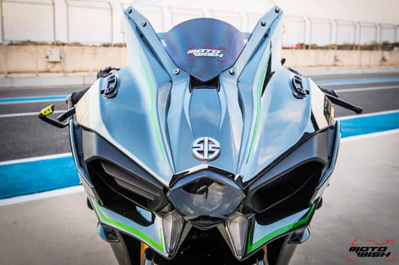 รีวิว Kawasaki Ninja H2 Trick Star : 258 แรงม้า ขีดสุดของความแรง คันแรกของเมืองไทย Full HD | MOTOWISH 26