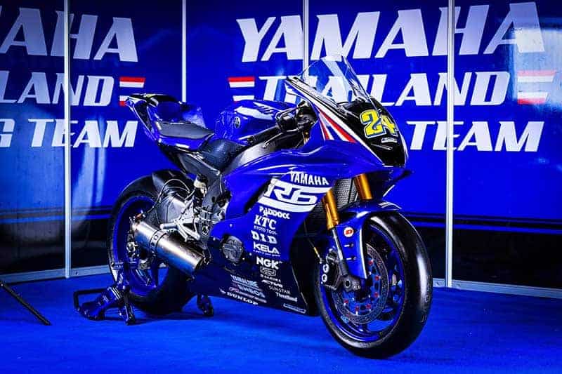 Yamaha Thailand Racing Team ส่งรถแข่ง YZF-R6 รุ่นใหม่ล่าสุด ลงชิงแชมป์ในรายการ ARRC 2018 | MOTOWISH 40