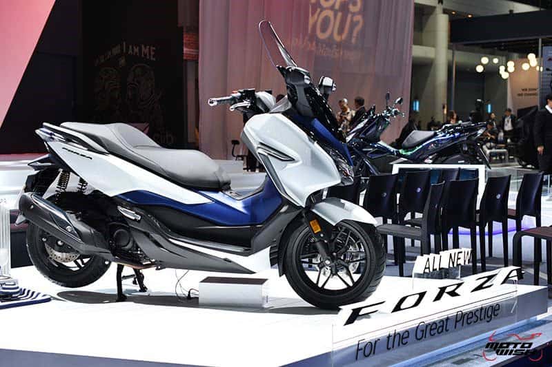 เผยโฉม All New Honda Forza 300 งามหรู ดูล้ำ เปิดราคา 1.69 แสนบาท (Motor Show 2018) | MOTOWISH 52