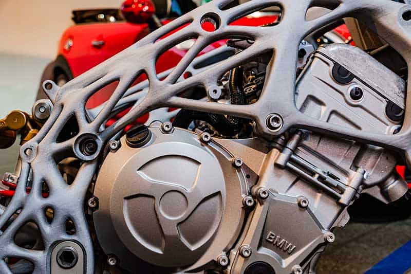 BMW ปล่องของ โชว์ตัวถัง และสวิงอาร์ม BMW S1000RR แบบ 3D Print | MOTOWISH 51