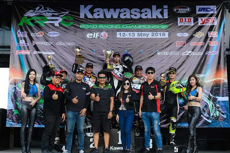 Kawasaki เปิดฉากความมันส์เร้าใจ ในรายการแข่งขันสนามแรกของปี "KRRC 2018" | MOTOWISH 4