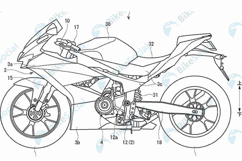 เปิดภาพสิทธิบัตร Suzuki GSX-R300 เห็นชัดขนาดนี้ เร็วๆนี้เจอกัน!! | MOTOWISH 2