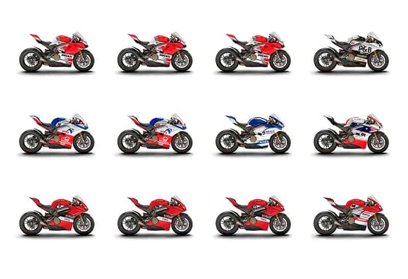 Ducati Panigale V4 S ลายพิเศษ 12 คัน ของ 12 นักแข่งดาวดัง เตรียมเปิดประมูล เสาร์ที่ 21 ก.ค. นี้ | MOTOWISH 1