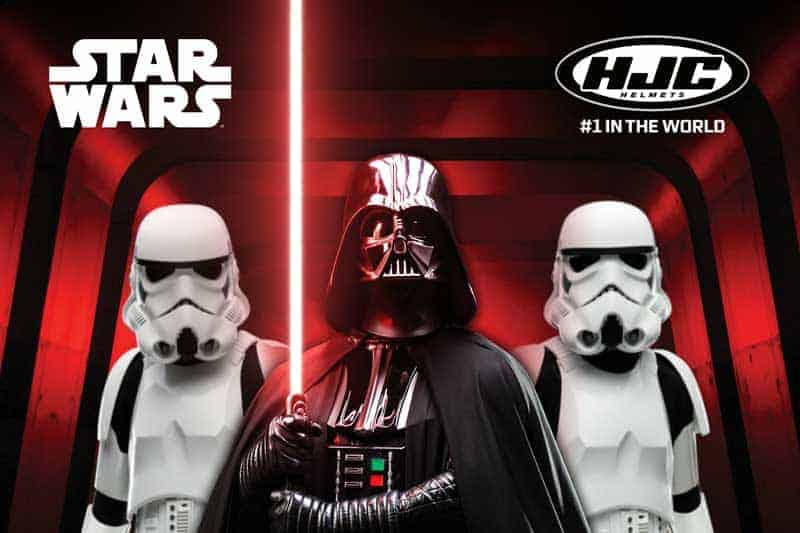 HJC ปล่อยหมวกรุ่นใหม่ เอาใจสาวกวายร้ายในหนัง Star War | MOTOWISH 1