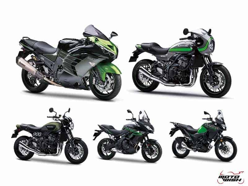 Kawasaki เปิดตัว Versys, Z900RS และ ZX-14R สีใหม่ รับปี 2019 | MOTOWISH 7