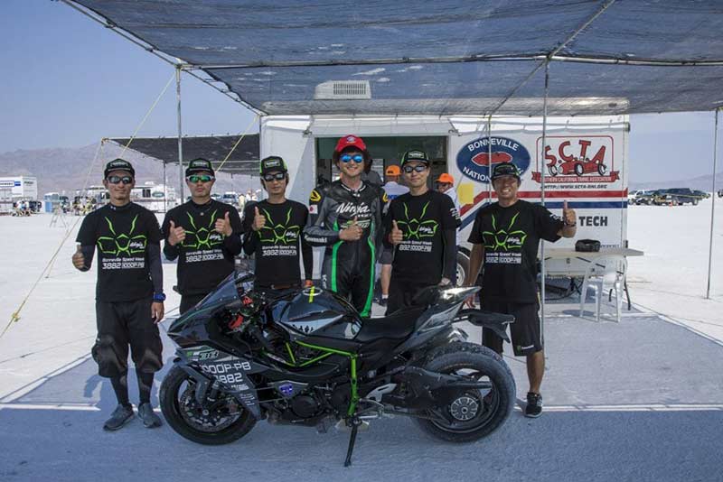 Kawasaki Ninja H2 ทำความเร็วทุบสถิติโลก วิ่งทะลุ 337 กม./ชม. ที่ Bonneville Speed Week | MOTOWISH 2