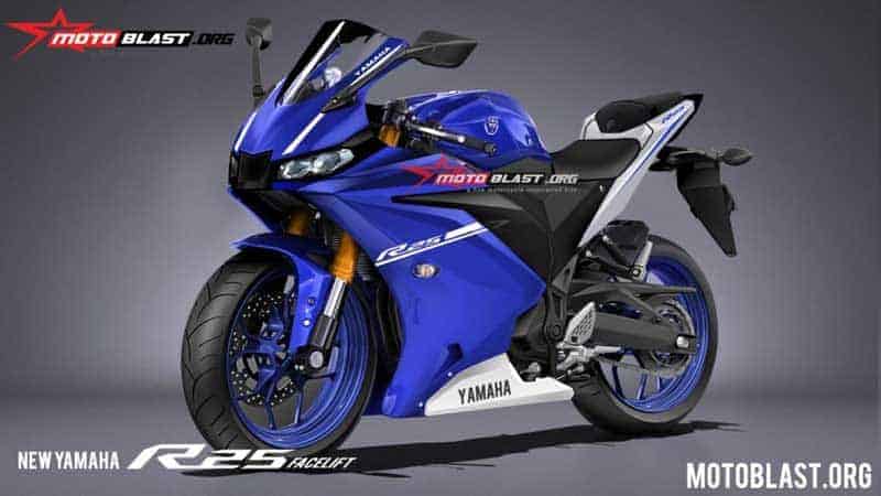 เปิดเผยภาพเรนเดอร์ล่าสุดของ Yamaha YZF-R25 ปี 2019 | MOTOWISH 1