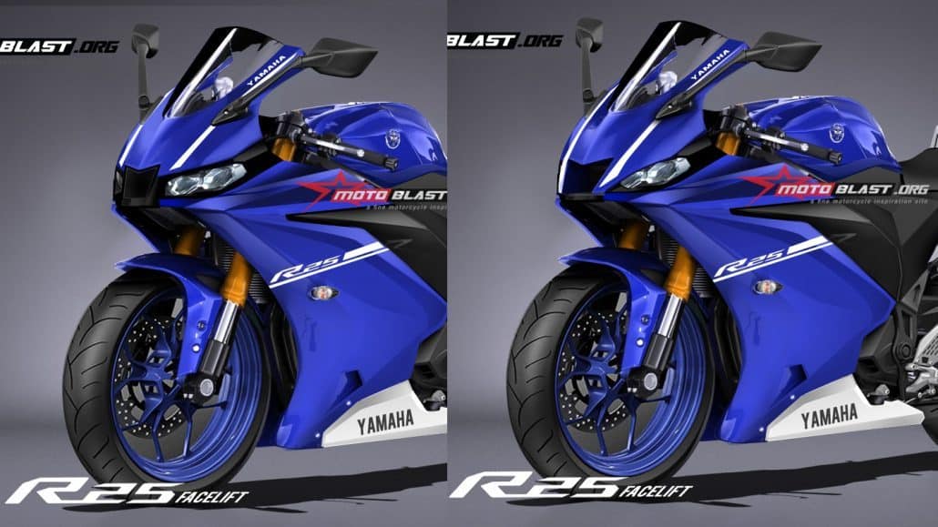 เปิดเผยภาพเรนเดอร์ล่าสุดของ Yamaha YZF-R25 ปี 2019 | MOTOWISH 2