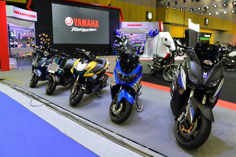Yamaha เผยโฉม Tracer 900GT ใหม่ พร้อมเปิดราคา LEXi VVA อย่างเป็นทางการในงาน BMS2018 | MOTOWISH 1