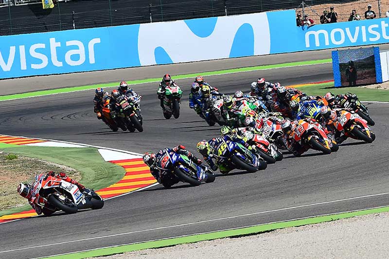 ตารางเวลาถ่ายทอดสด MotoGP 2018 สนามที่ 14 Aragon GP พร้อมลิงค์ถ่ายทอดสดการแข่งขัน | MOTOWISH