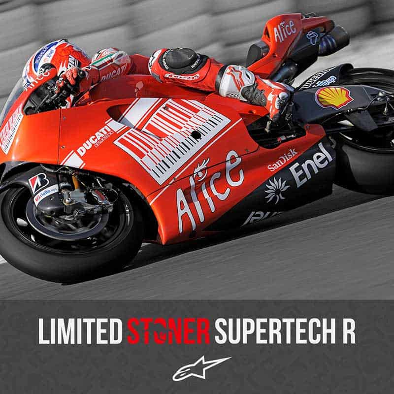 Alpinestars เปิดตัว รองเท้าบูทรุ่นลิมิเต็ด Supertech R “Casey Stoner” | MOTOWISH 1