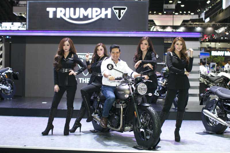 ไทรอัมพ์ เปิดสองคู่หูใหม่ New Street Twin & New Street Scrambler 2019 ในงาน Motor Expo 2018 | MOTOWISH 1