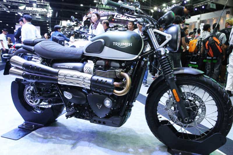 ไทรอัมพ์ เปิดสองคู่หูใหม่ New Street Twin & New Street Scrambler 2019 ในงาน Motor Expo 2018 | MOTOWISH 2