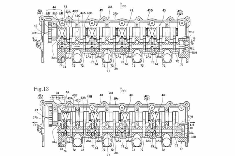 Honda จดสิทธิบัตรวาล์วแปรผัน VTEC สำหรับรถซุปเปอร์ไบค์ คาดนำไปใช้กับ CBR1000RR รุ่นใหม่ | MOTOWISH 2