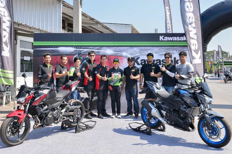 คาวาซากิ เปิดรอบฟรีเทส Kawasaki Z400 2019 สาวกให้ความสนใจ เน็คเก็ตไลท์เวท | MOTOWISH 2
