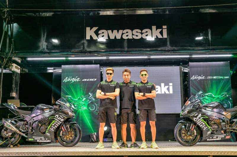 KAWASAKI เปิดตัวทีมแข่งสุดอลัง!! พร้อมดึง “ฟูจิวาระ” นำทัพลุยศึกเอเซียฯเต็มฤดูกาล 2019 | MOTOWISH 3