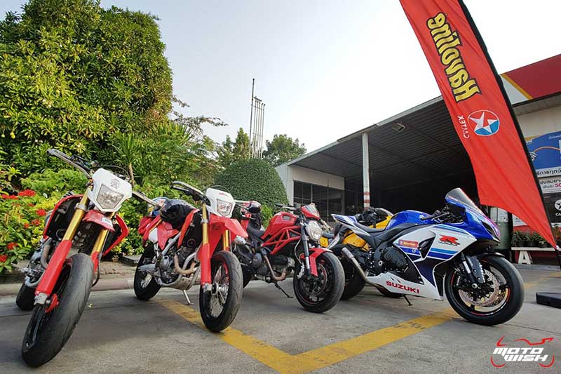 ซ้อนท้ายสำนักแต่งรถชื่อดังทั้ง 7 ไปร่วมกิจกรรม Ride Strong To Ratchaburi By Caltex | MOTOWISH 15